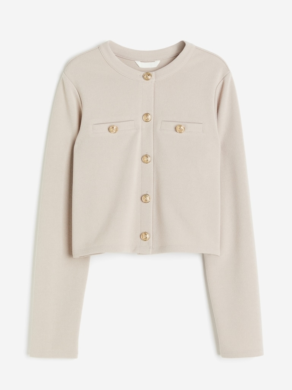 2PCS: H&M Cream Cardigan and Midi Skirt SET